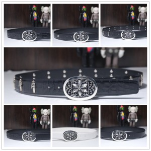 Chrome hearts CH克罗心日本官网代购腰带经典六芒星皮带扣B002