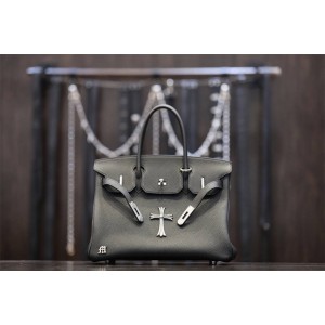 Chrome hearts CH克罗心中国官网包包Birkin 30 TOGO皮十字架铂金包