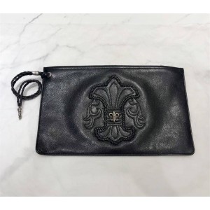 Chrome hearts 克罗心官网童军花十字手包手拿包CHB033