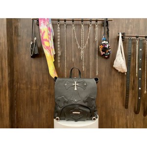 Chrome hearts CH官网克罗心正品旗舰店十字架classical经典双肩包K004