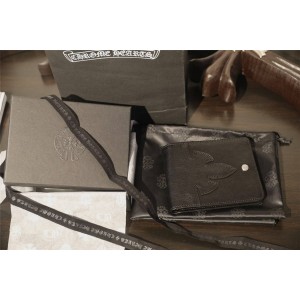 Chrome Hearts CH官网克罗心正品旗舰店短款两折火焰钱包W024