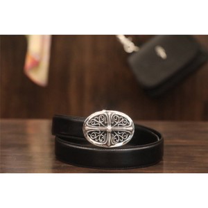 Chrome hearts CH官网克罗心正品旗舰店腰带经典十字架皮带扣B001