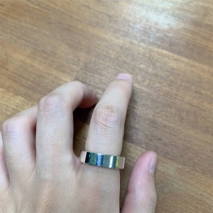 Chrome hearts CH克罗心官网中文版925纯银光版光面戒指